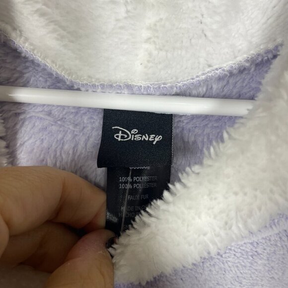 NWT! Disney Sleepwear Girls Nightgown with Hood S Purple Mini Mouse Comfy - Picture 4 of 5